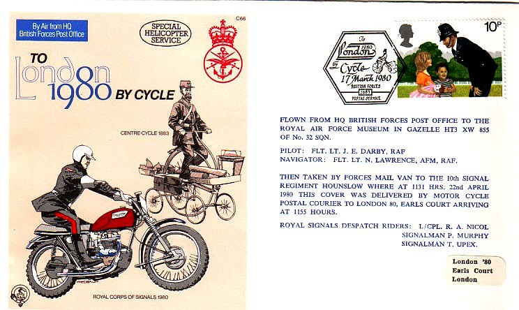 by cycle