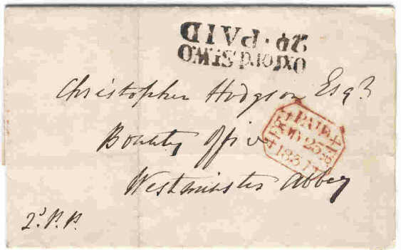address panel