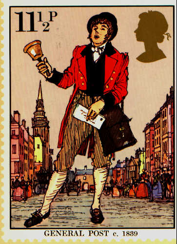 Letter carrier of the General Post